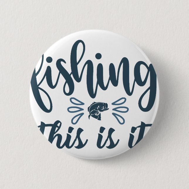 Lustiges Angel-Shirt Button (Vorderseite)