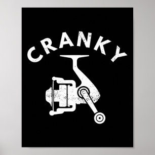 Lustiges Angel-T-Shirt für Männer Cranky Angel-Shi Poster
