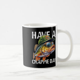 Lustiges Angel-Vater-Shirt, habe Crappie-Tag, Fisc Kaffeetasse