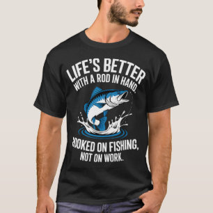Lustiges Angeln  â€“ An Angeln Gefesselt Nicht Arb T-Shirt