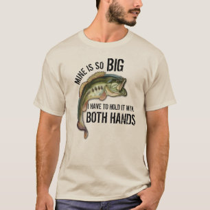 Lustiges Angeln auf große Barsche T-Shirt