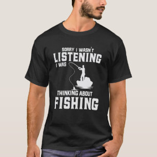 Lustiges Angeln für Männer Frauen Forelle Barsch F T-Shirt