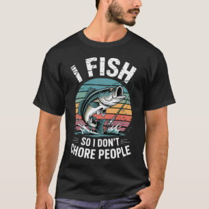 Lustiges Angeln Kann Nicht Arbeiten Mein Arm Ist I T-Shirt