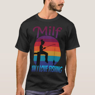 Lustiges Angeln Sei kein dummer Bass Coole Mama Lu T-Shirt