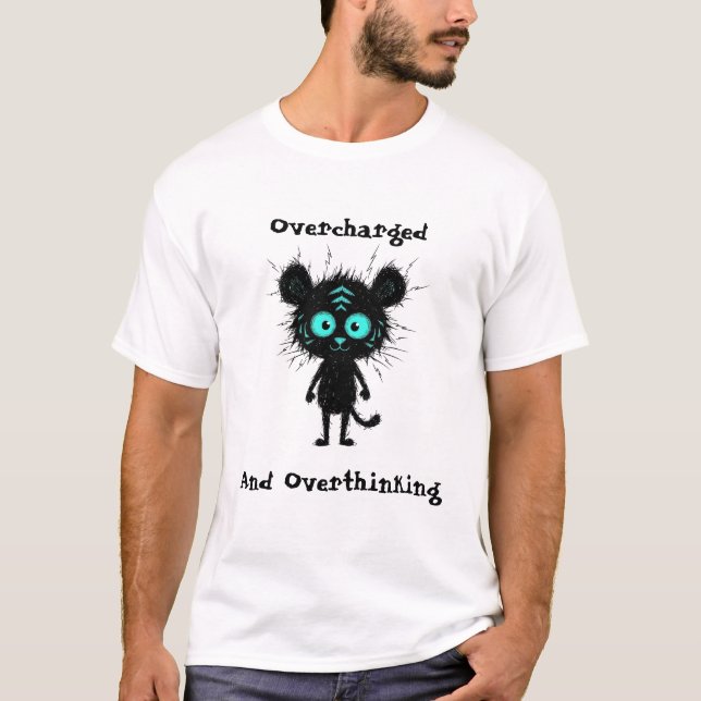 Lustiges Angst-Shirt T-Shirt (Vorderseite)