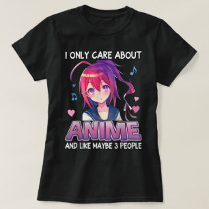 Lustiges Anime-Liebhaber Kawaii-Design T-Shirt