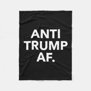 Lustiges Anti-Trump-Af-T-Shirt - Uni-Erwachsene An Fleecedecke