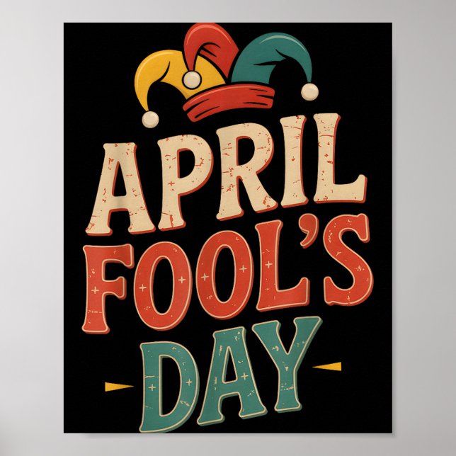 Lustiges Aprilscherz Kit 1. April Witze Poster (Vorne)