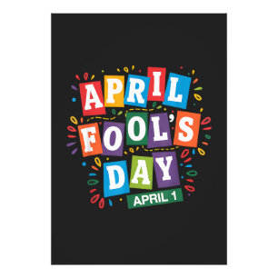 Lustiges Aprilscherz-Kit Fotodruck