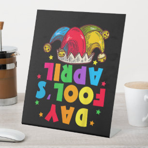 Lustiges Aprilscherz Pranks Kit 1. April Witze Sockelschild