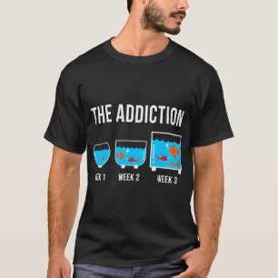 Lustiges Aquarium Aquaristik Fischbecken Sucht Fis T-Shirt