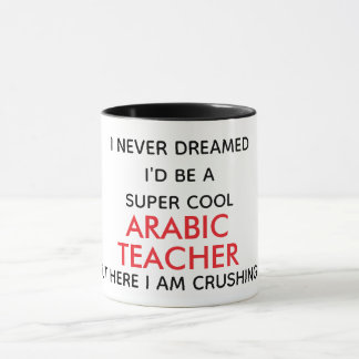 Lustiges arabisches Lehrer-Zitat-Tasse Tasse