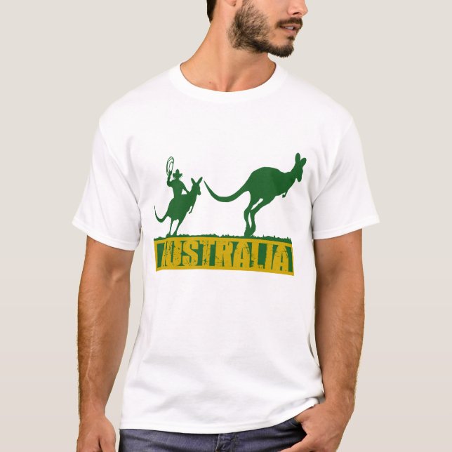 Lustiges Australien T-Shirt (Vorderseite)