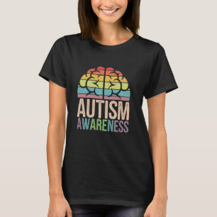 Lustiges Autismus-Bewusstsein Welt Neurodiversität T-Shirt