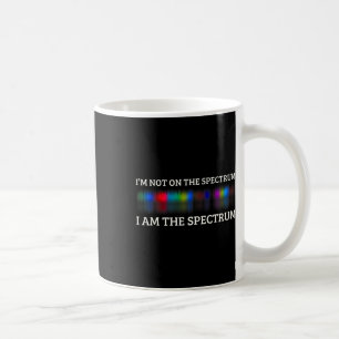 Lustiges Autismus-Meme Ich bin nicht auf dem Spekt Kaffeetasse
