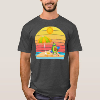lustiges Avocado surfenAvocado Geschenk lustiges E T-Shirt