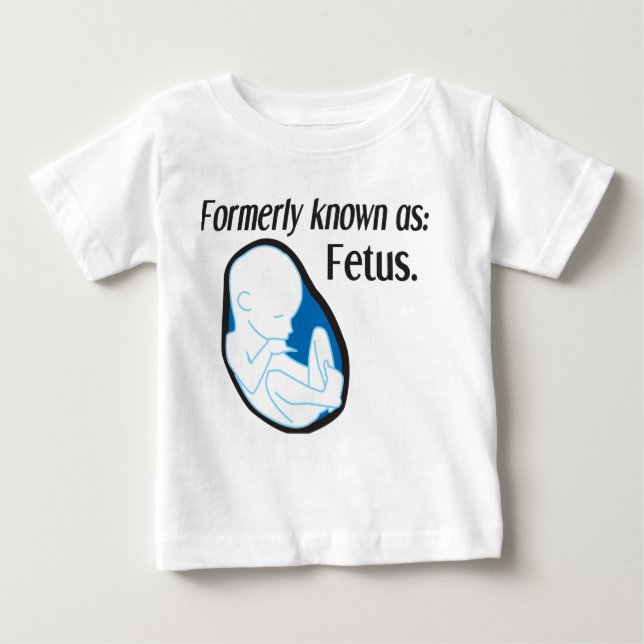 Lustiges Baby - früher bekannt als: Fötus Baby T-shirt (Vorderseite)