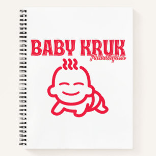 Lustiges Baby Kruk Philadelphia Premium Notizbuch