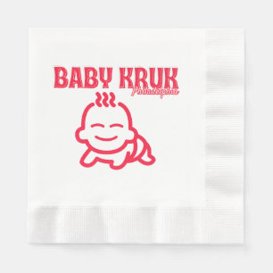 Lustiges Baby Kruk Philadelphia Premium Serviette
