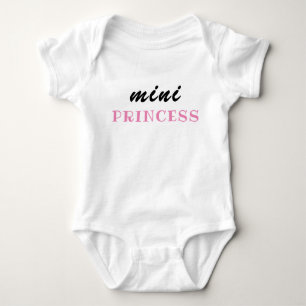 Lustiges Baby-Mädchen-Geschenk, Mini-Prinzessin, S Baby Strampler