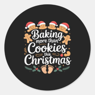 Lustiges Backen: Mehr als Kekse zu Weihnachten Sch Runder Aufkleber