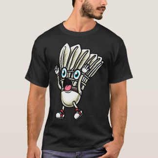 Lustiges Badminton Federball Spieler Design Männer T-Shirt
