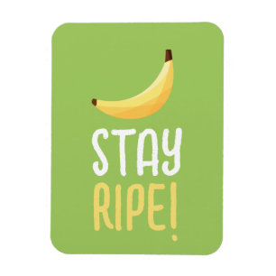 Lustiges Banana Party individuelles Kit modern und Magnet