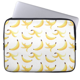 Lustiges Banane Wortspiel Party Muster farbenfroh  Laptopschutzhülle