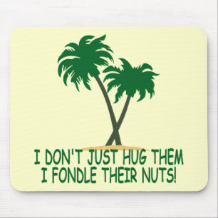 Lustiges Baum hugger Mousepad