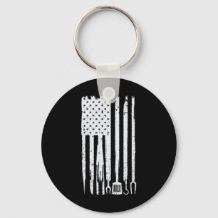Lustiges Bbq-Design! Für Fans des Rauchens Schlüsselanhänger