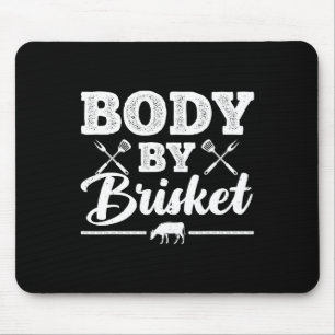 Lustiges Bbq-Design für Männer Frauen Bbq-Rauchen Mousepad