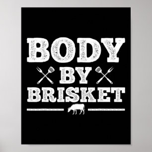 Lustiges Bbq-Design für Männer Frauen Bbq-Rauchen Poster