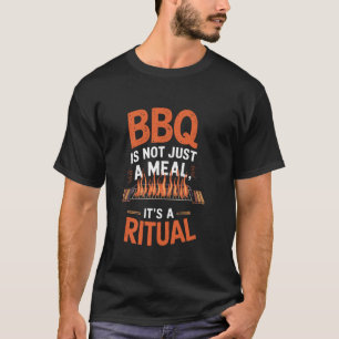 Lustiges BBQ-Grill-Design Fleischräuchern und Flei T-Shirt