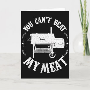 Lustiges Bbq T Reverse Flow Smoker Zubehör Dad Gri Karte