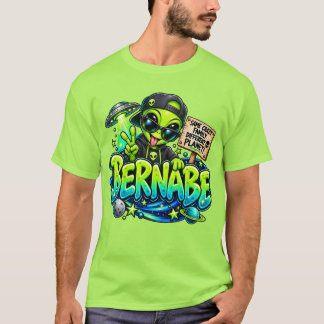 Lustiges Bernabe-Alien-T-Shirt T-Shirt