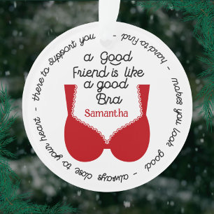 Lustiges Bestie-Beste-Freundin-Geschenk, Wie Ein G Ornament
