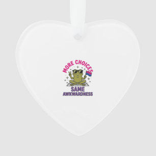 Lustiges Bi-Frosch-Pride-Shirt-Design_1 Ornament