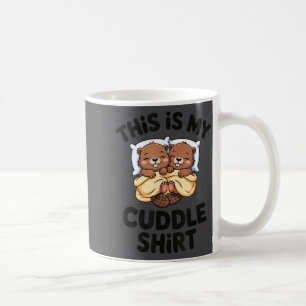 Lustiges Biber-Paar Das ist mein Kuscheln Kaffeetasse