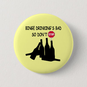 Lustiges Bier Button