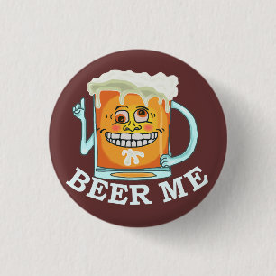 Lustiges Bier ich Button