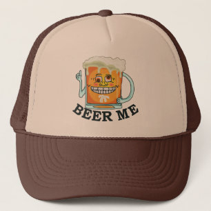 Lustiges Bier ich Truckerkappe
