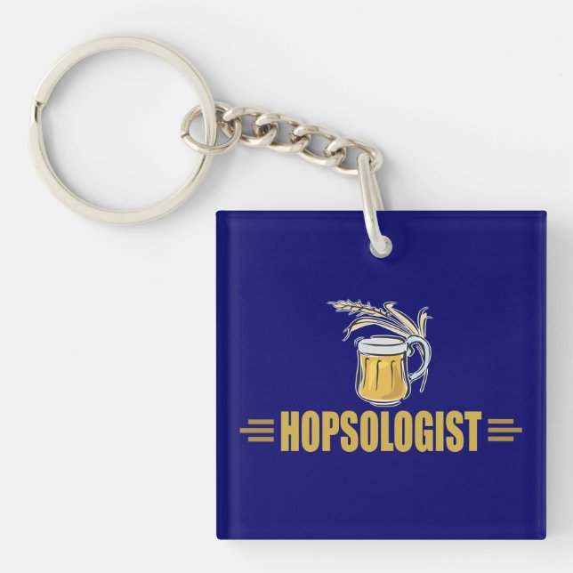 Lustiges Bier Schlüsselanhänger (Vorderseite)