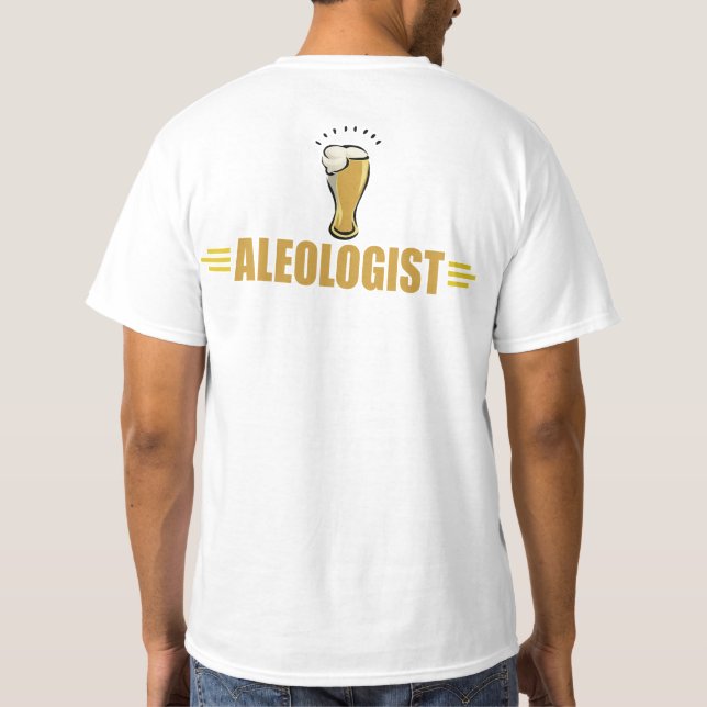 Lustiges Bier T-Shirt (Rückseite)