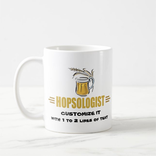 Lustiges Bier Tasse (Links)