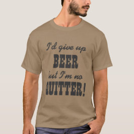 Lustiges Bier-trinkender Spaß T-Shirt
