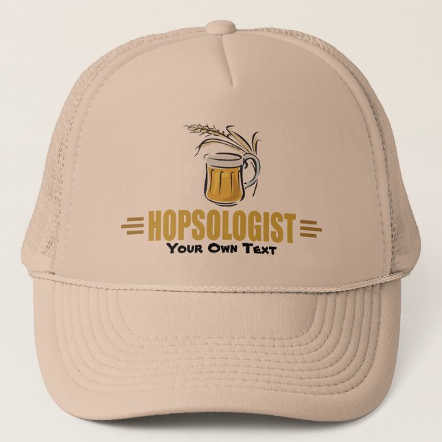Lustiges Bier Truckerkappe (Vorderseite)