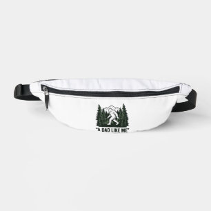 Lustiges Bigfoot-Vater Vintage-Wald-Shirt-Design_1 Bauchtasche