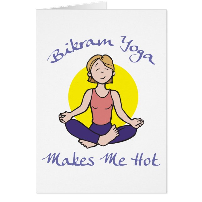 Lustiges Bikram Yoga-Geschenk (Vorne)