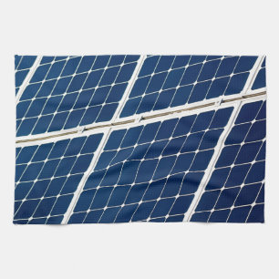 Lustiges Bild eines Solarpanels Geschirrtuch