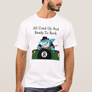 Lustiges Billard-Thema Pool Hall T-Shirt